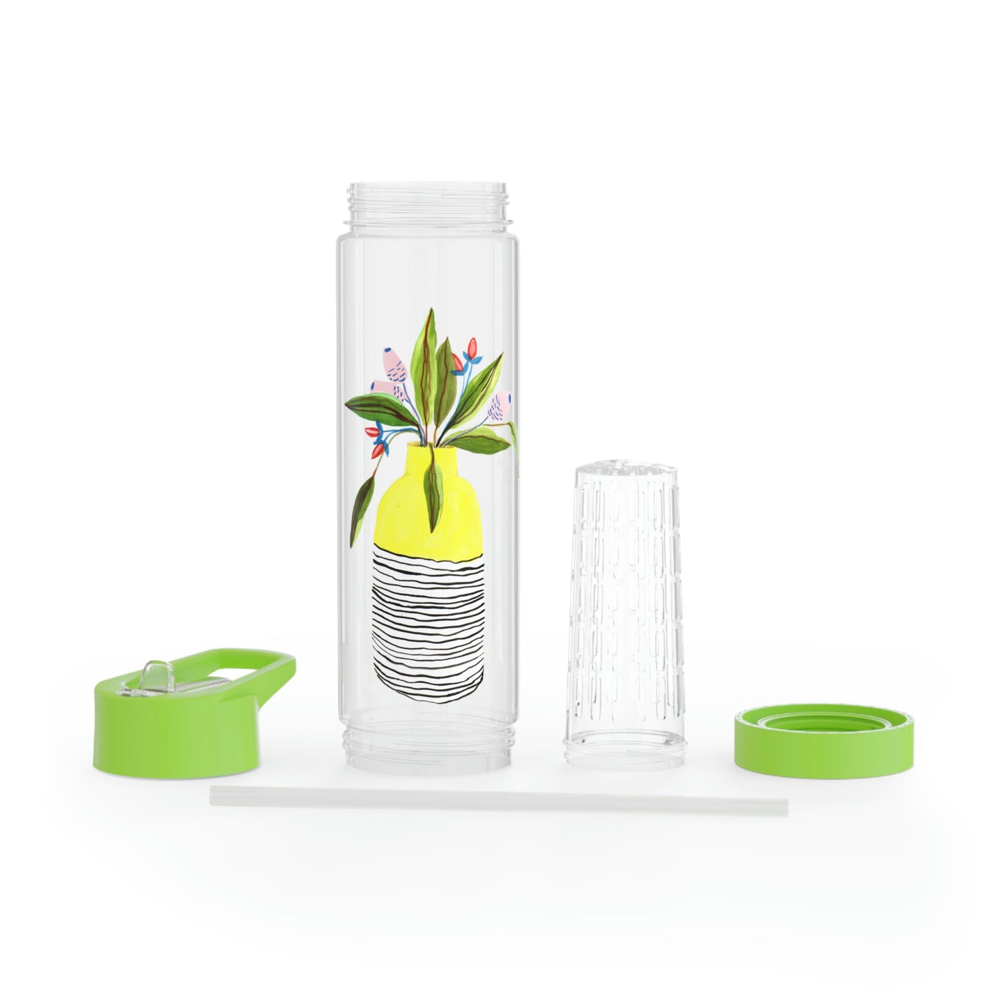 Florero Tropical 1. Infuser Water Bottle