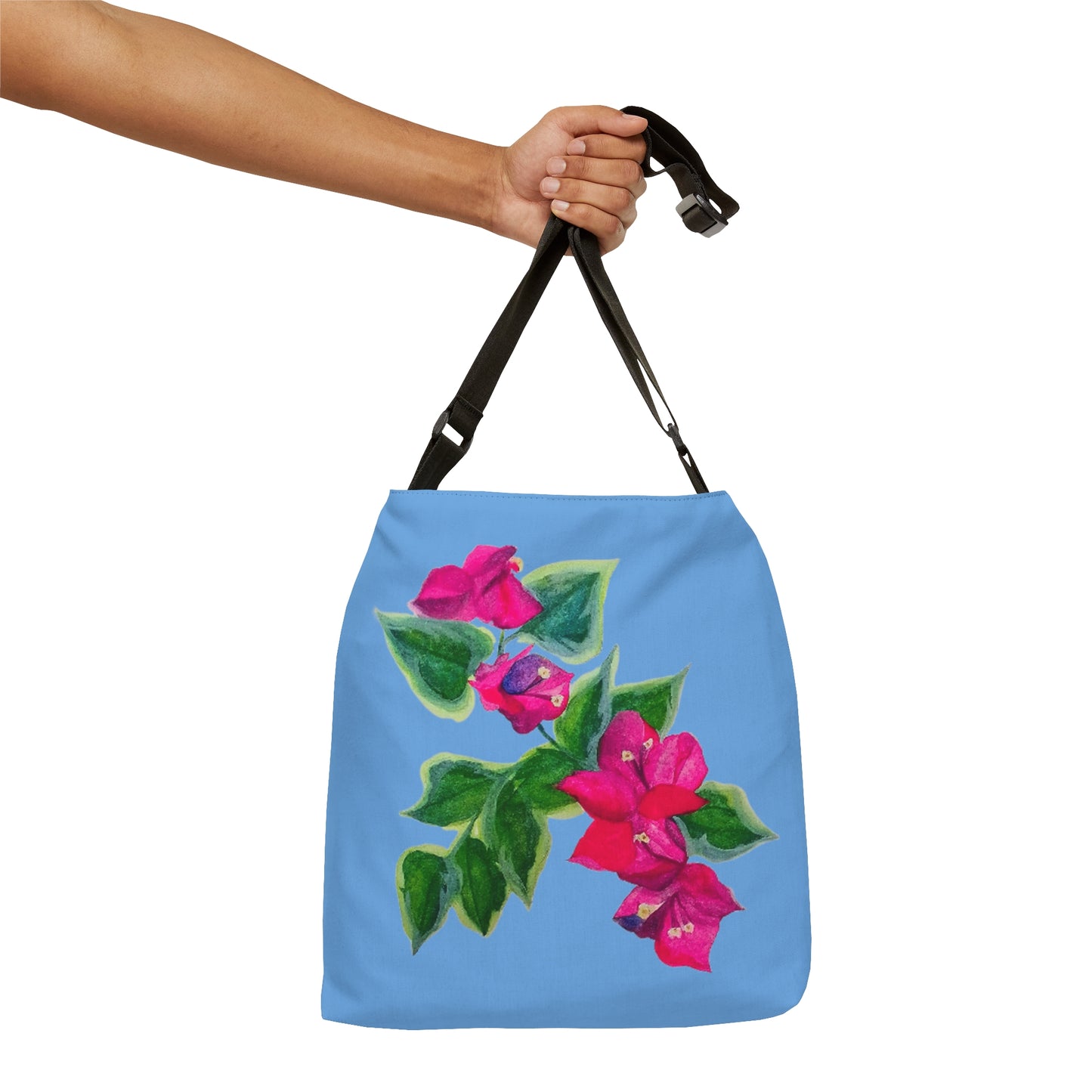 Trinitaria Azul. Adjustable Tote Bag (AOP)
