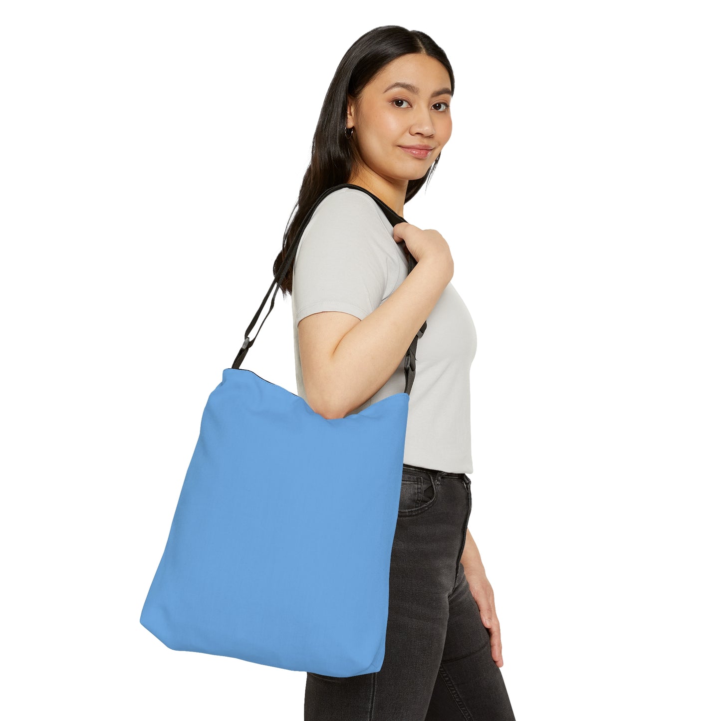 Trinitaria Azul. Adjustable Tote Bag (AOP)