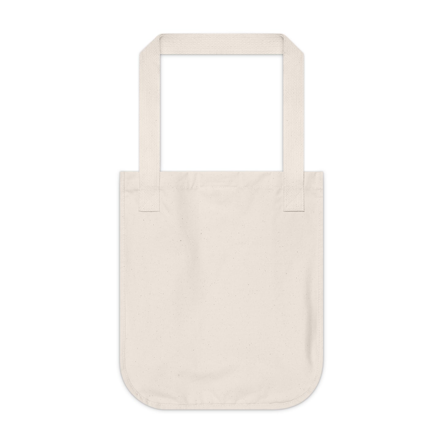 Trinitaria azul. Organic Canvas Tote Bag