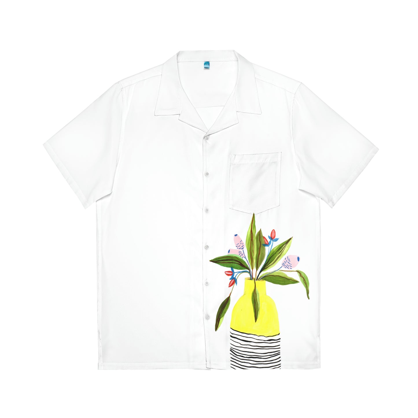 Florero Tropical 1. Camisa Hawaiana