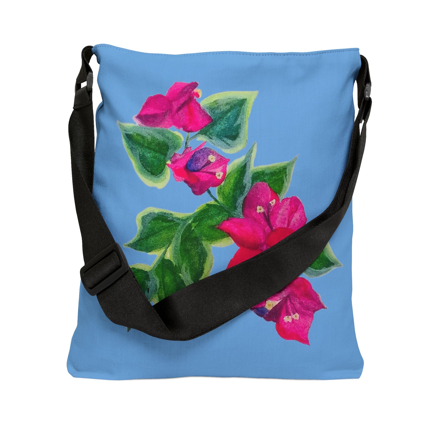 Trinitaria Azul. Adjustable Tote Bag (AOP)
