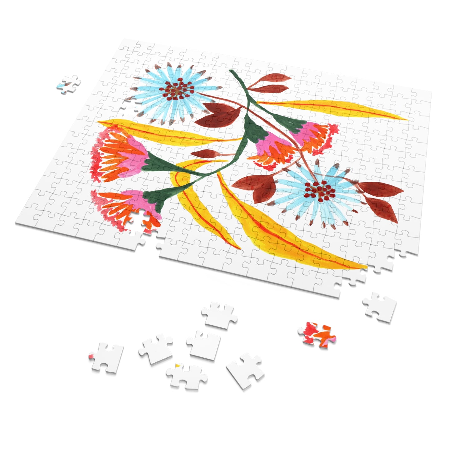 Pink Flower. Jigsaw Puzzle (30, 110, 252, 500,1000-Piece)