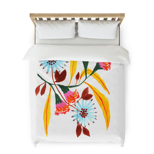 Pink Flower. Duvet Cover