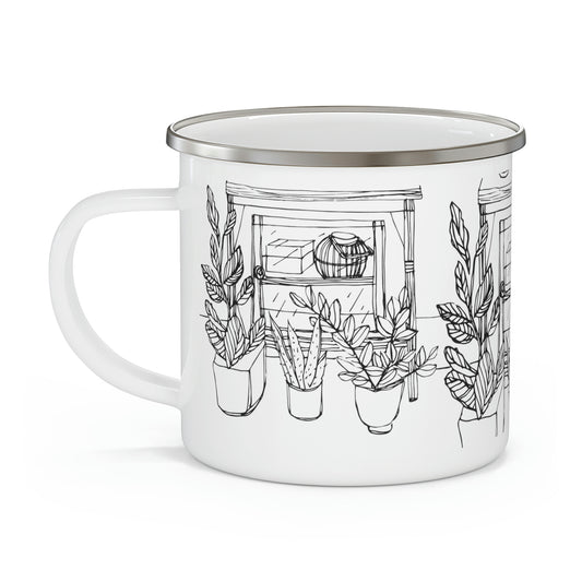 Sala de maticas 1. Taza esmaltada